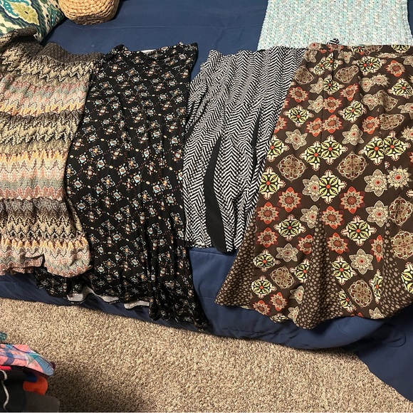 Dresses & Skirts - Women’s size large Colorful Patterned Skirts Collection